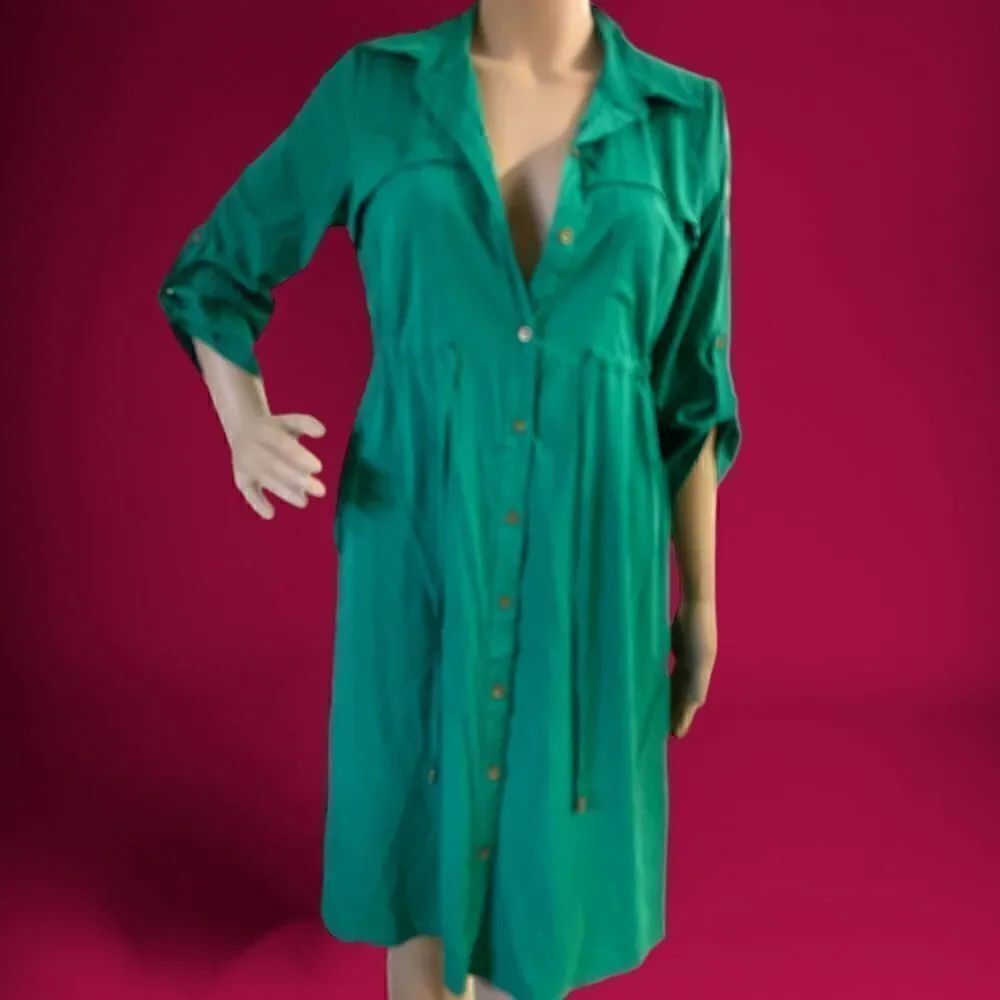 Size S Motherhood maternity beautiful green dress